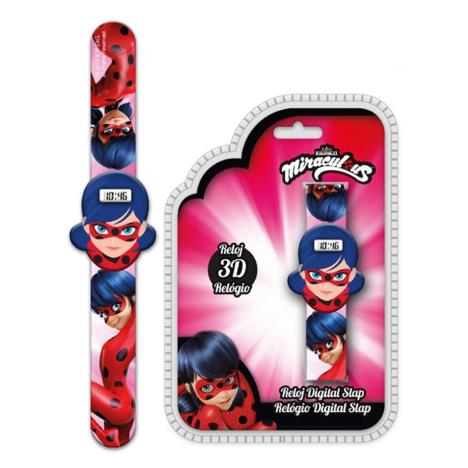 Miraculous Ladybug 3D Snap Band Digital Watch £8.49